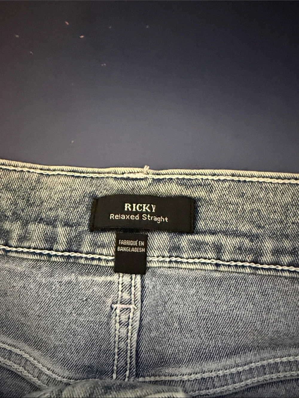 True Religion Men's Medium Blue Straight-Leg Jeans